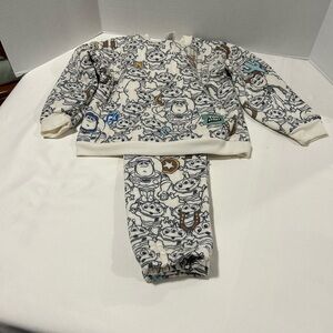 Kids Pajamas with Toy Story Print